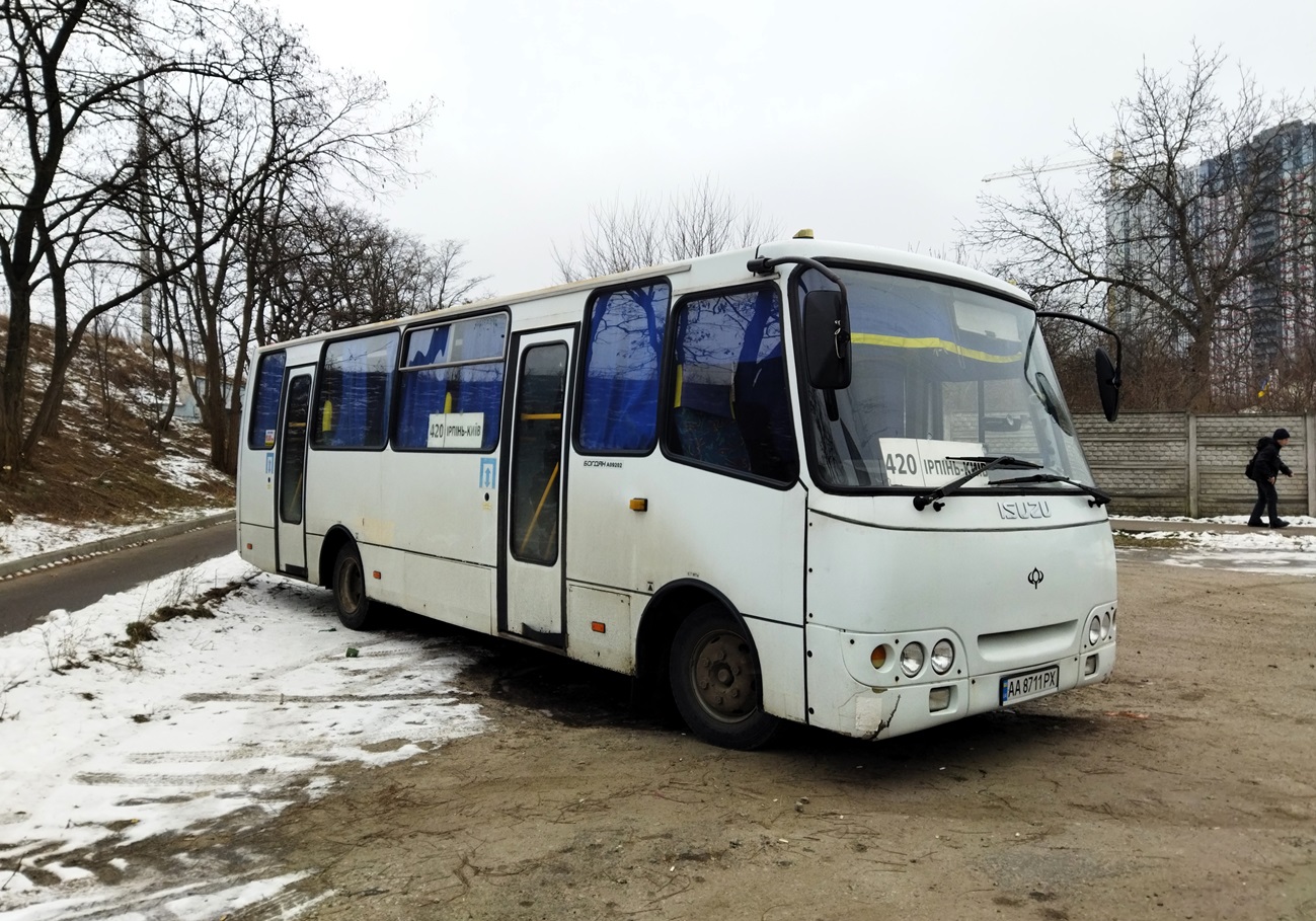 Киевская область, Богдан А09312 № AA 8711 PX