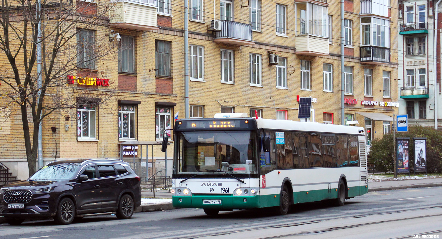 Санкт-Петербург, ЛиАЗ-5292.60 № 1961