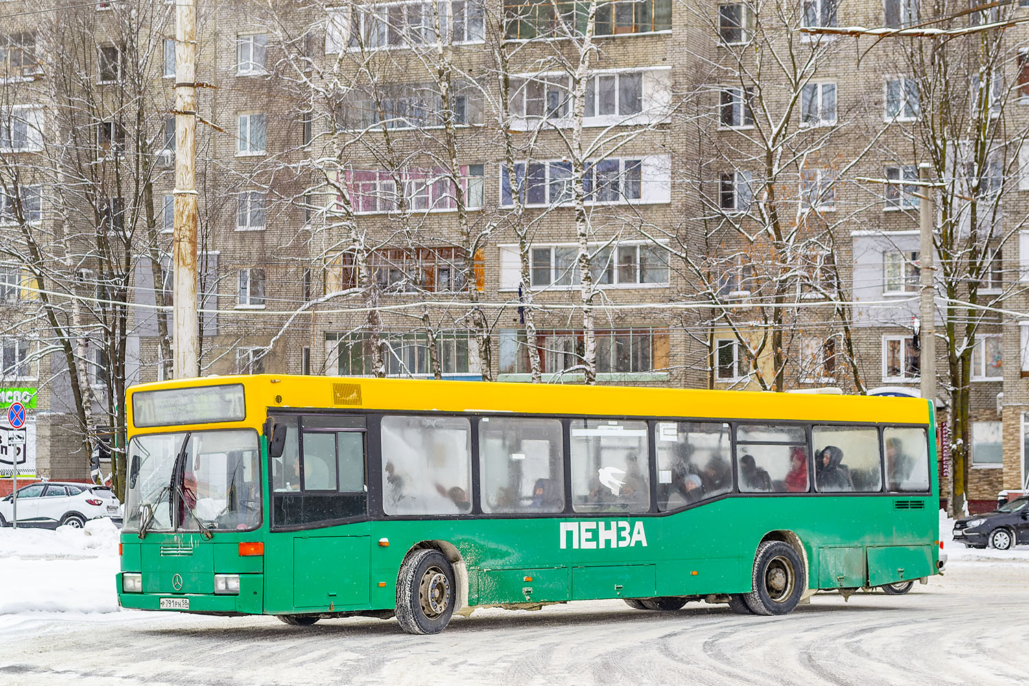 Пензенская область, Mercedes-Benz O405N2 № Р 791 РН 58