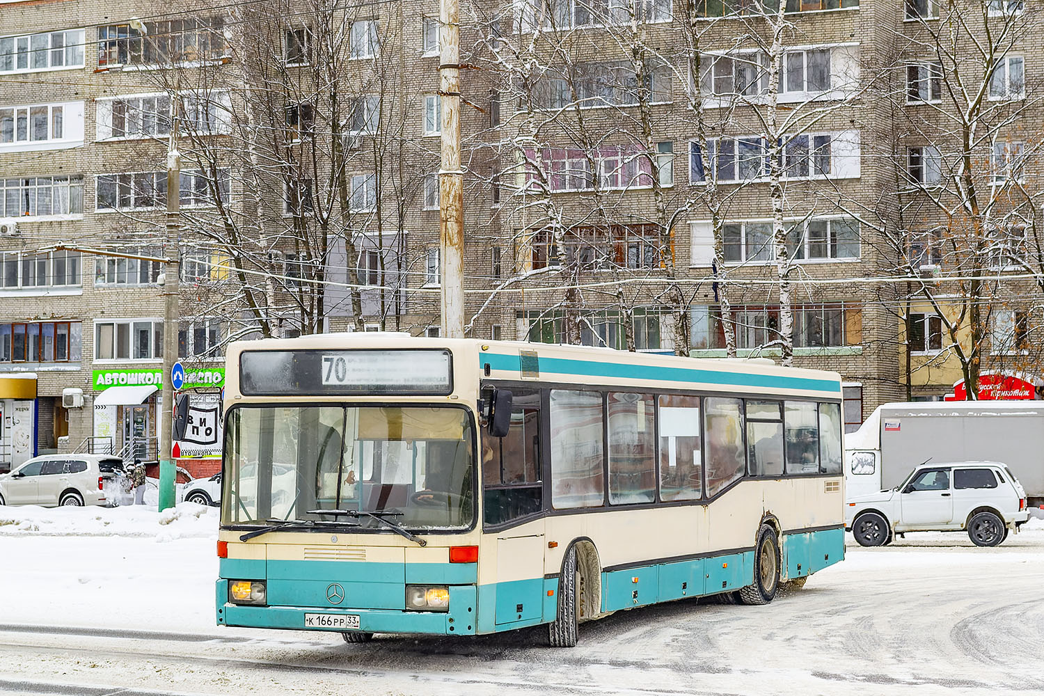 Пензенская область, Mercedes-Benz O405N2 № К 166 РР 33