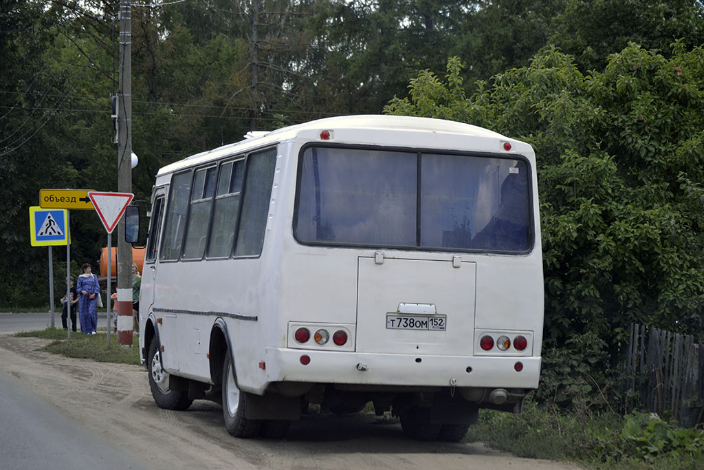 Нижегородская область, ПАЗ-32053 № Т 738 ОМ 152