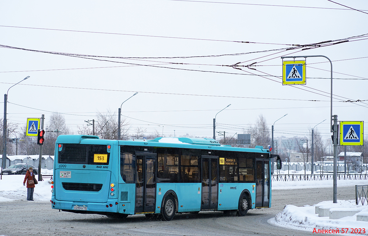 Санкт-Петербург, ЛиАЗ-5292.65 № 6999