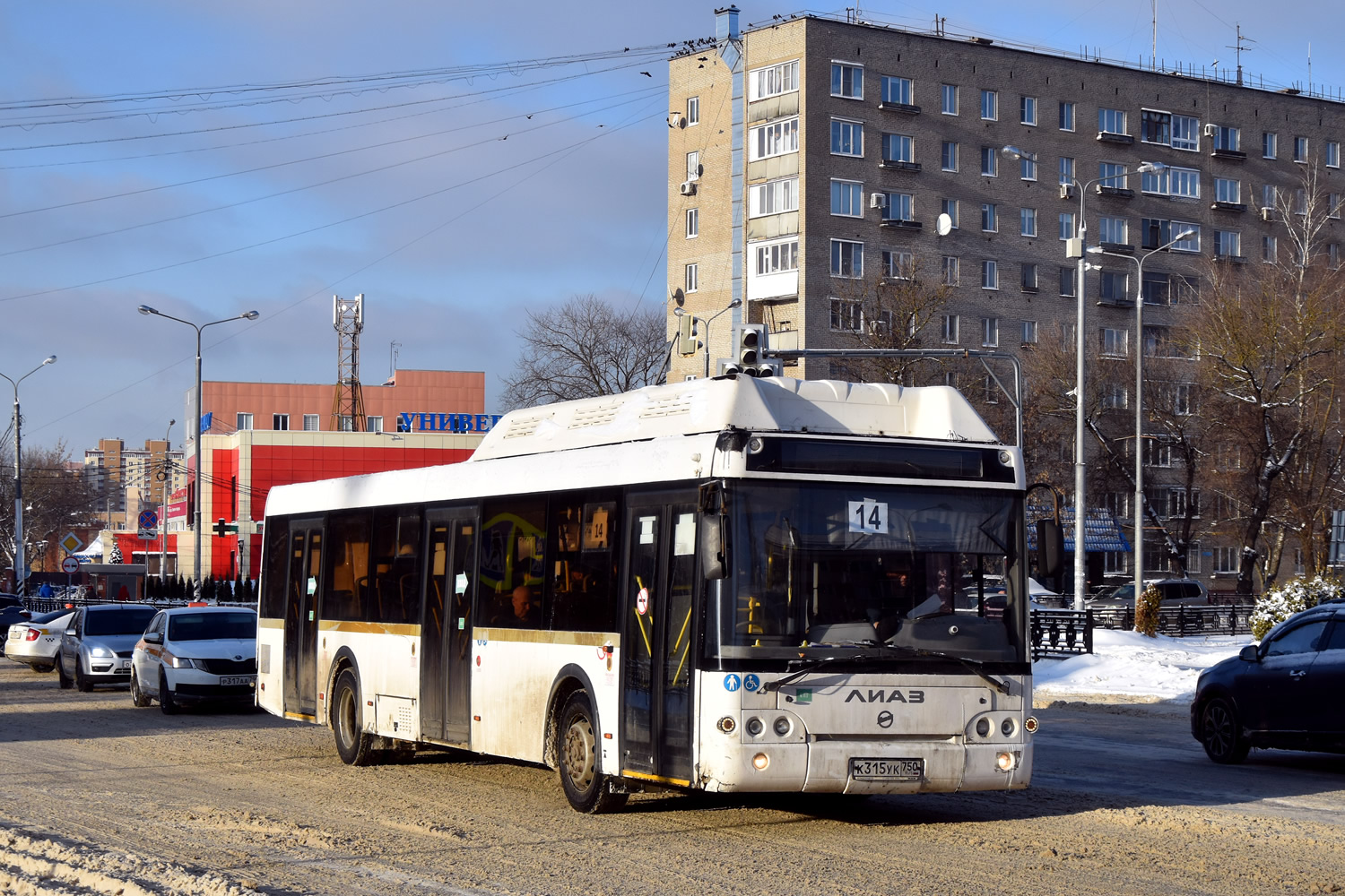 Московская область, ЛиАЗ-5292.67 (CNG) № К 315 УК 750