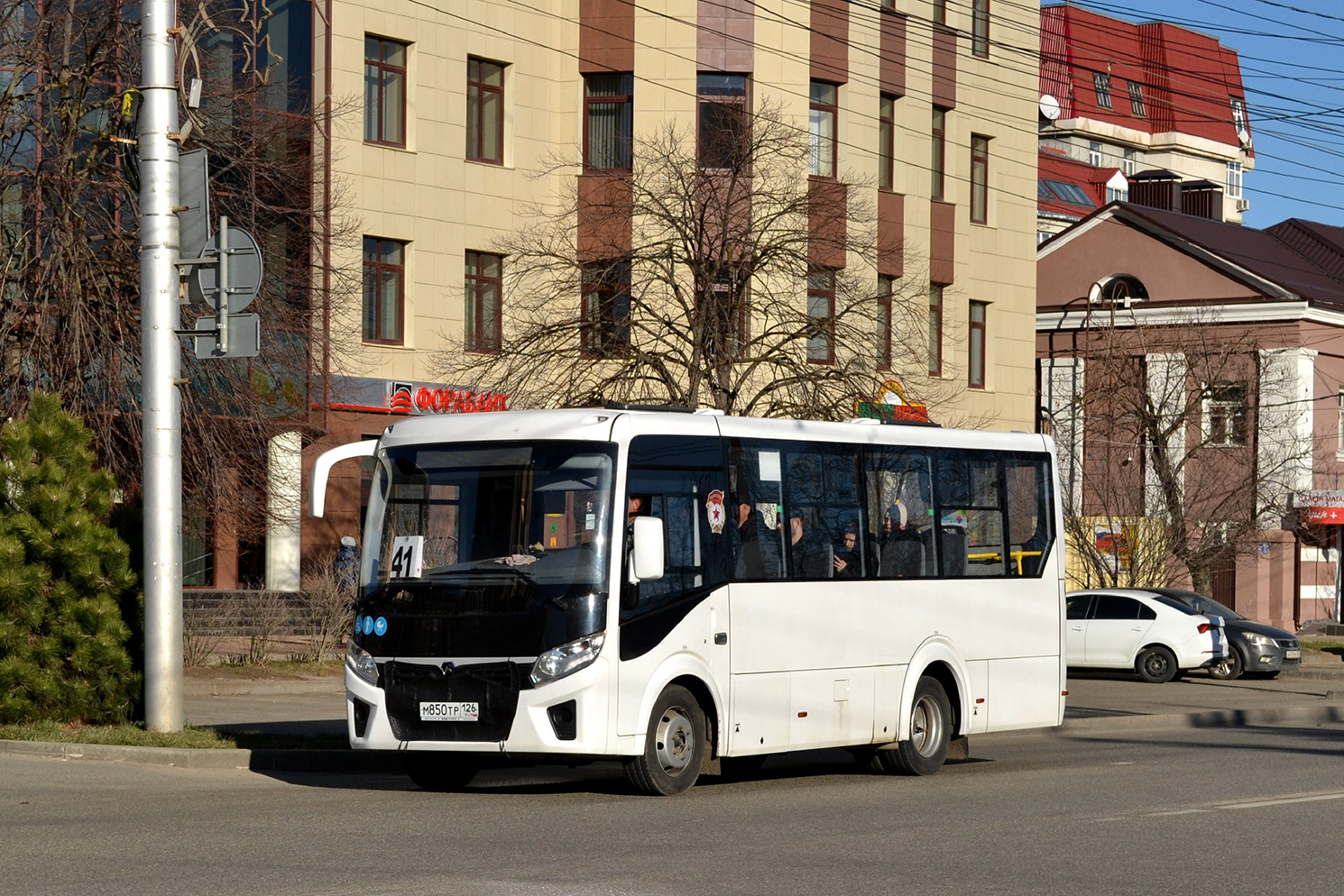 Ставропольский край, ПАЗ-320435-04 "Vector Next" № М 850 ТР 126