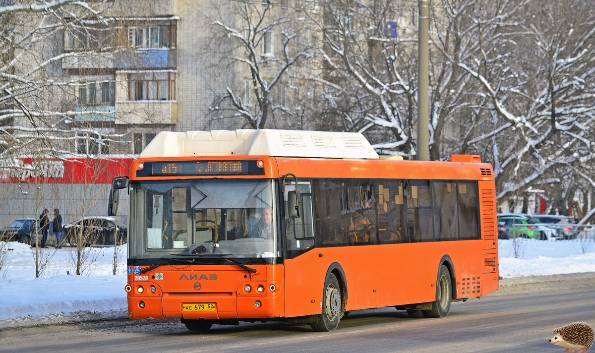 Nizhegorodskaya region, LiAZ-5292.67 (CNG) # 20529