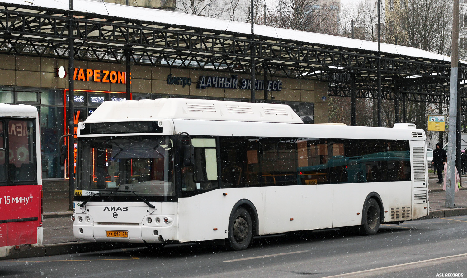 Sankt Petersburg, LiAZ-5292.67 (CNG) Nr 4505