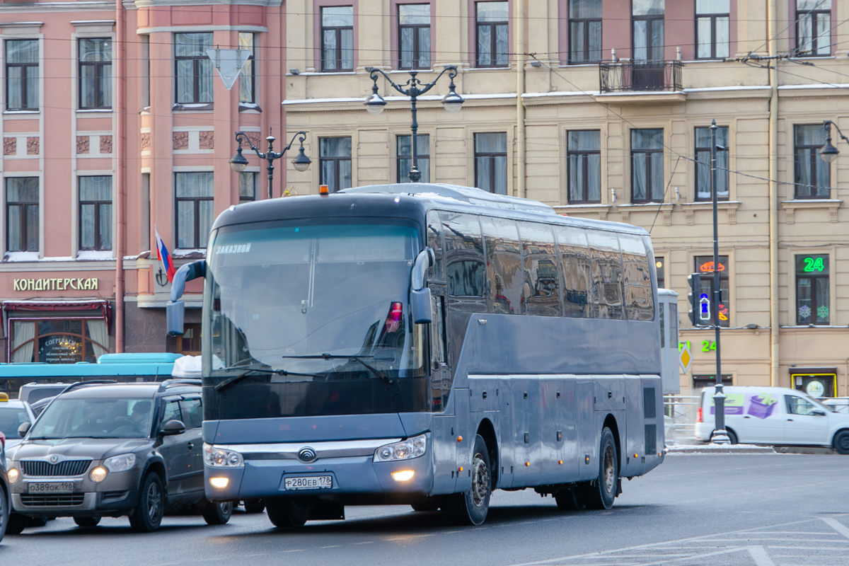 Санкт-Петербург, Yutong ZK6122H9 № Р 280 ЕВ 178