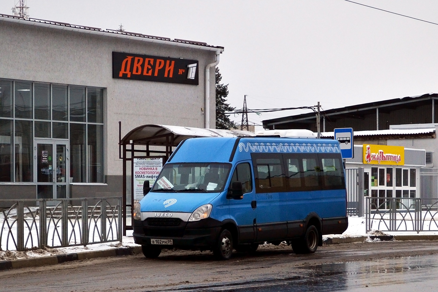 Карачаево-Черкесия, Нижегородец-2227UU (IVECO Daily) № В 102 РН 09