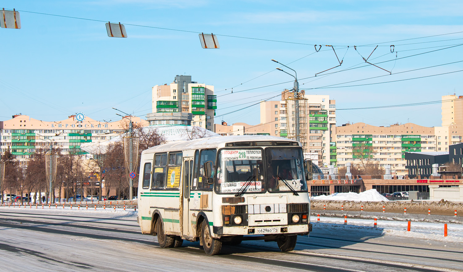 Челябинская область, ПАЗ-32053 № О 629 ВО 174