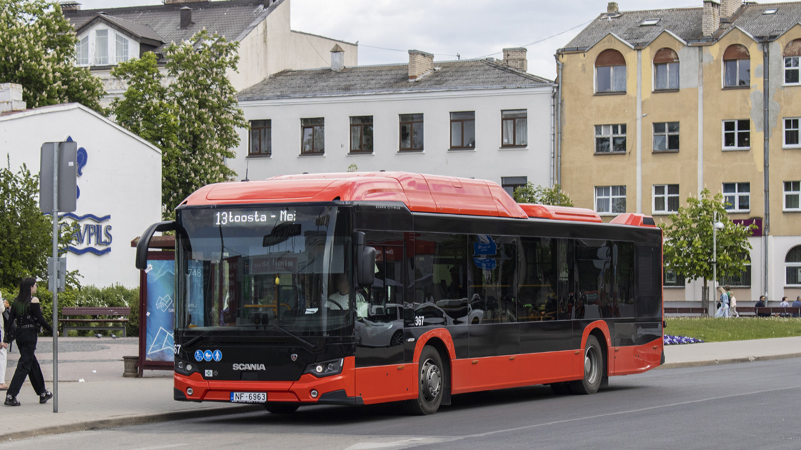 Латвия, Scania Citywide LF II 12.1 № 367