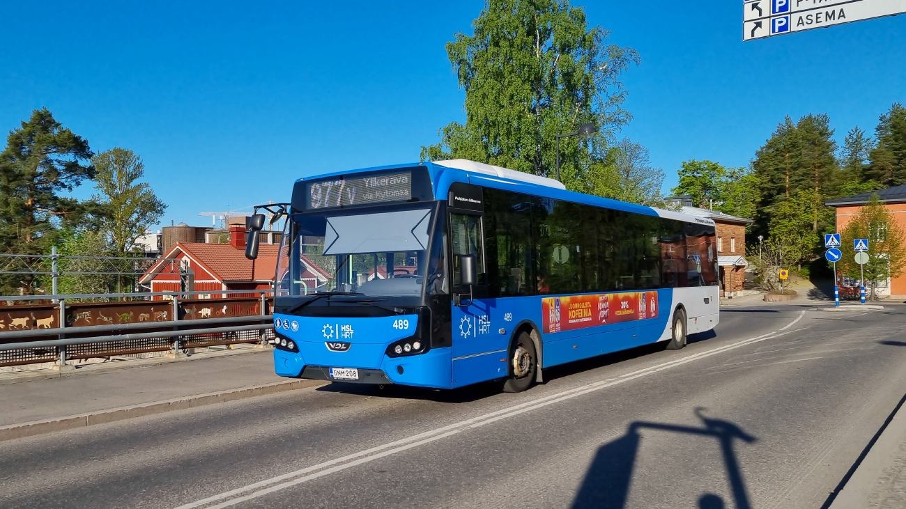 Финляндия, VDL Citea LLE-127.255 № 489