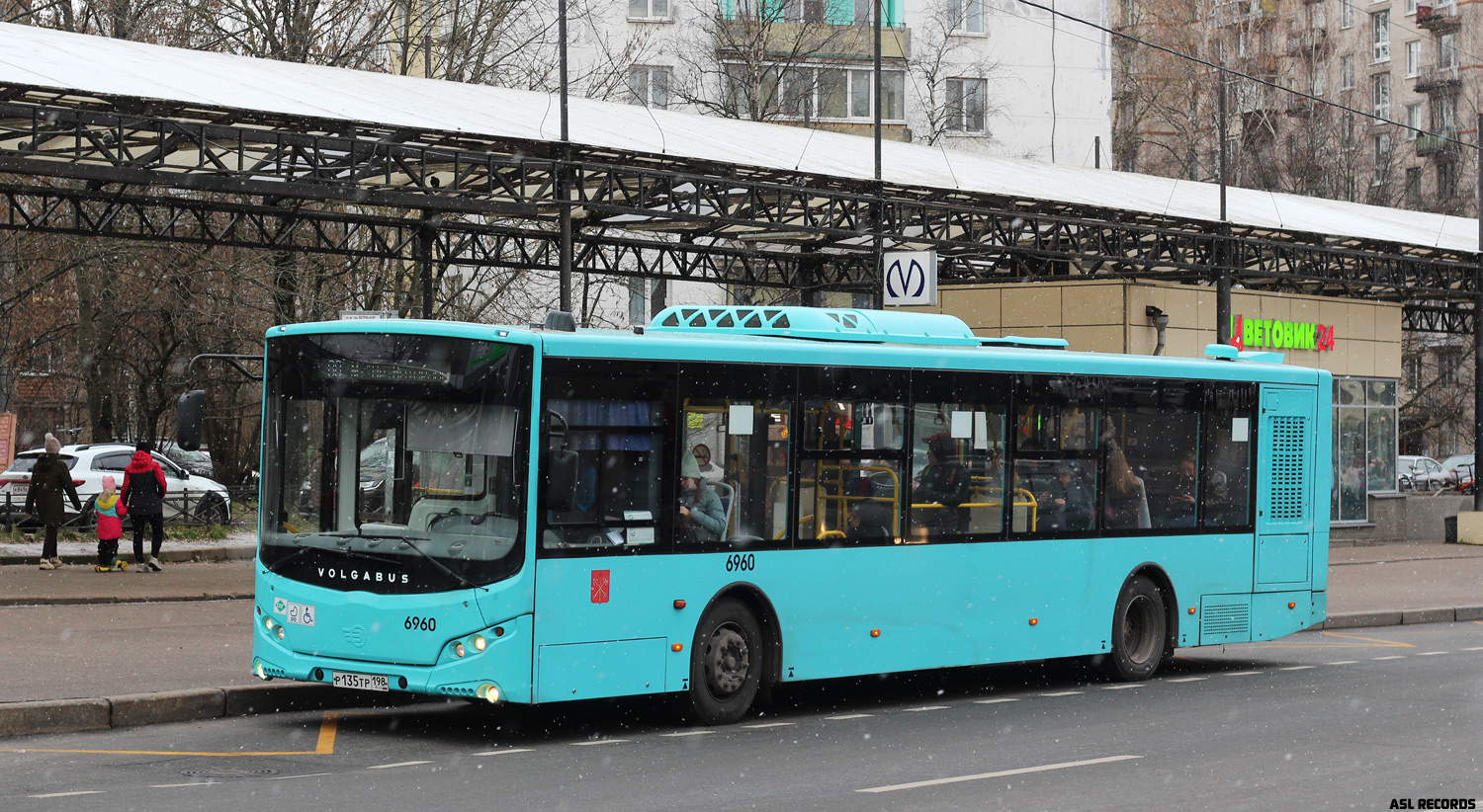 Санкт-Петербург, Volgabus-5270.G4 (LNG) № 6960