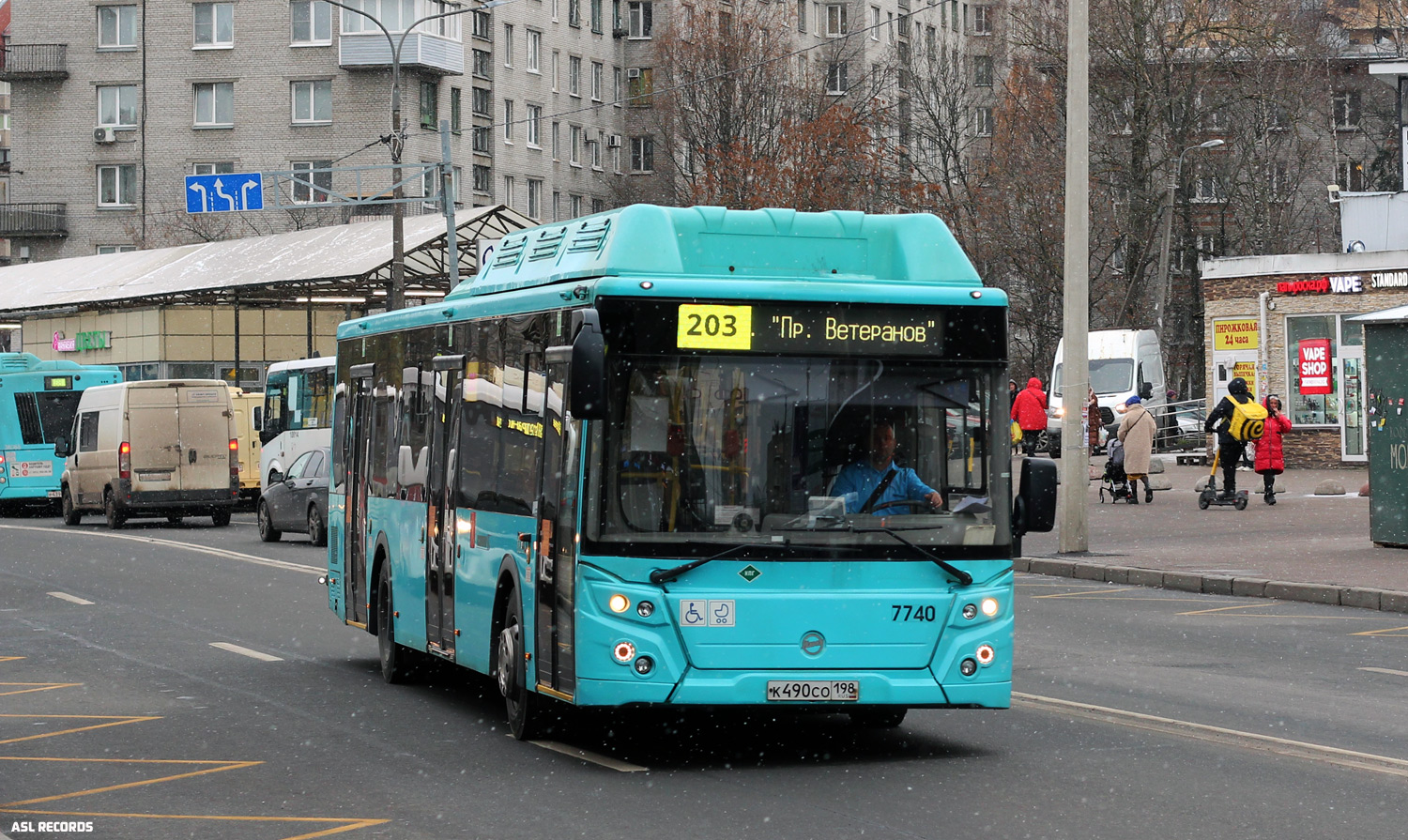 Санкт-Петербург, ЛиАЗ-5292.67 (CNG) № 7740