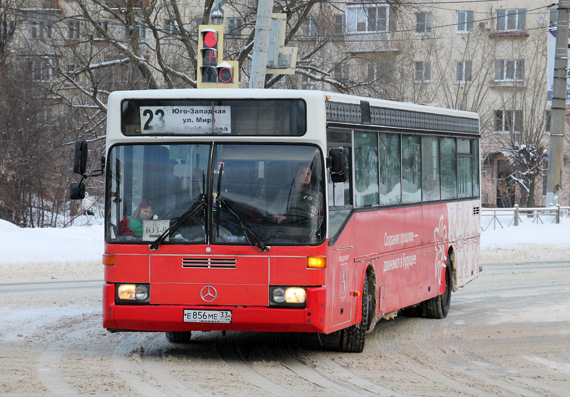 Obwód włodzimierski, Mercedes-Benz O405 Nr Е 856 МЕ 33