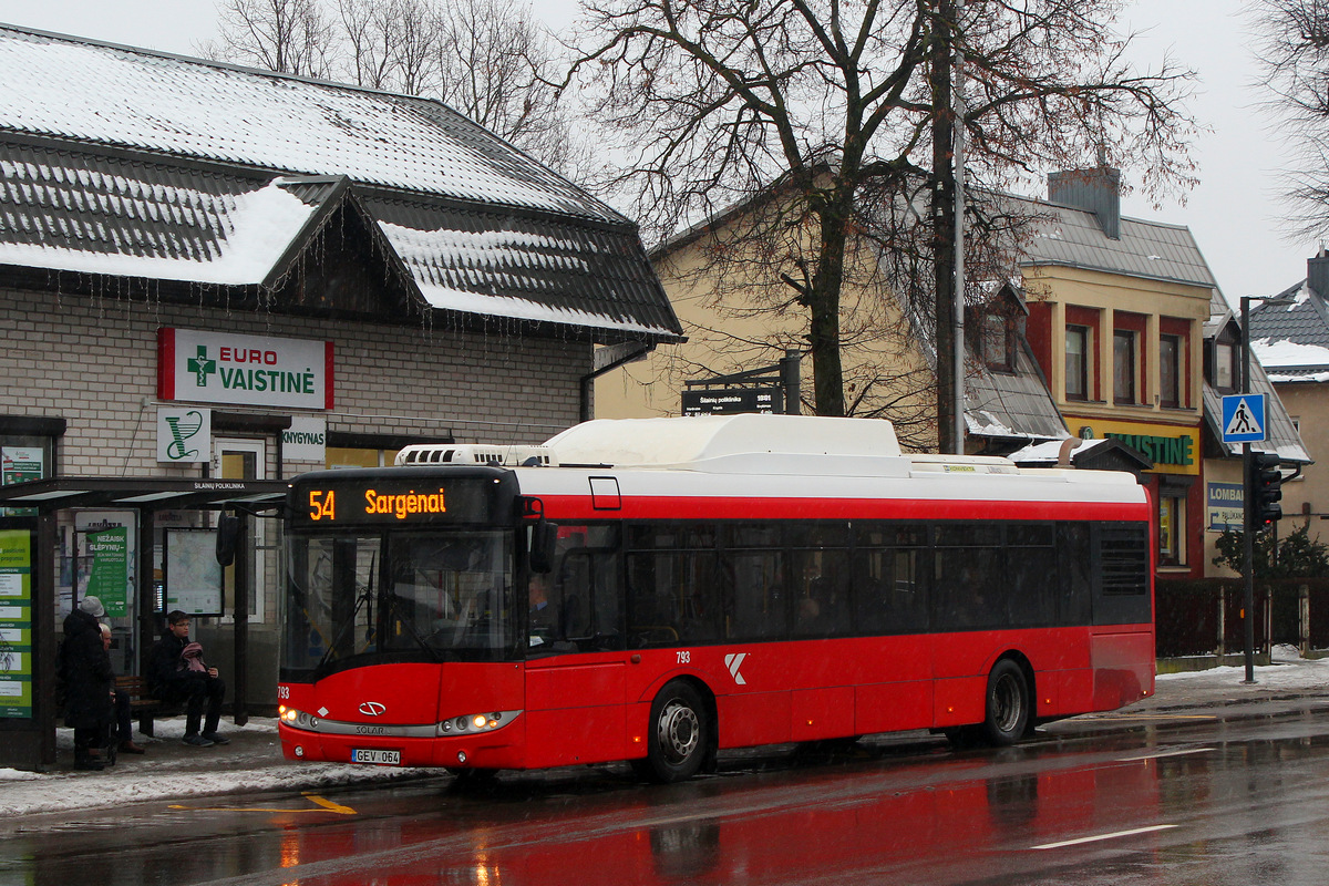 Lietuva, Solaris Urbino III 12 CNG № 793