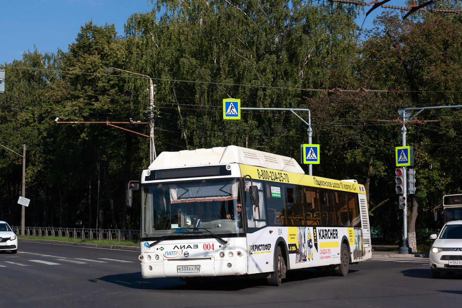 Вологодская область, ЛиАЗ-5292.67 (CNG) № 004