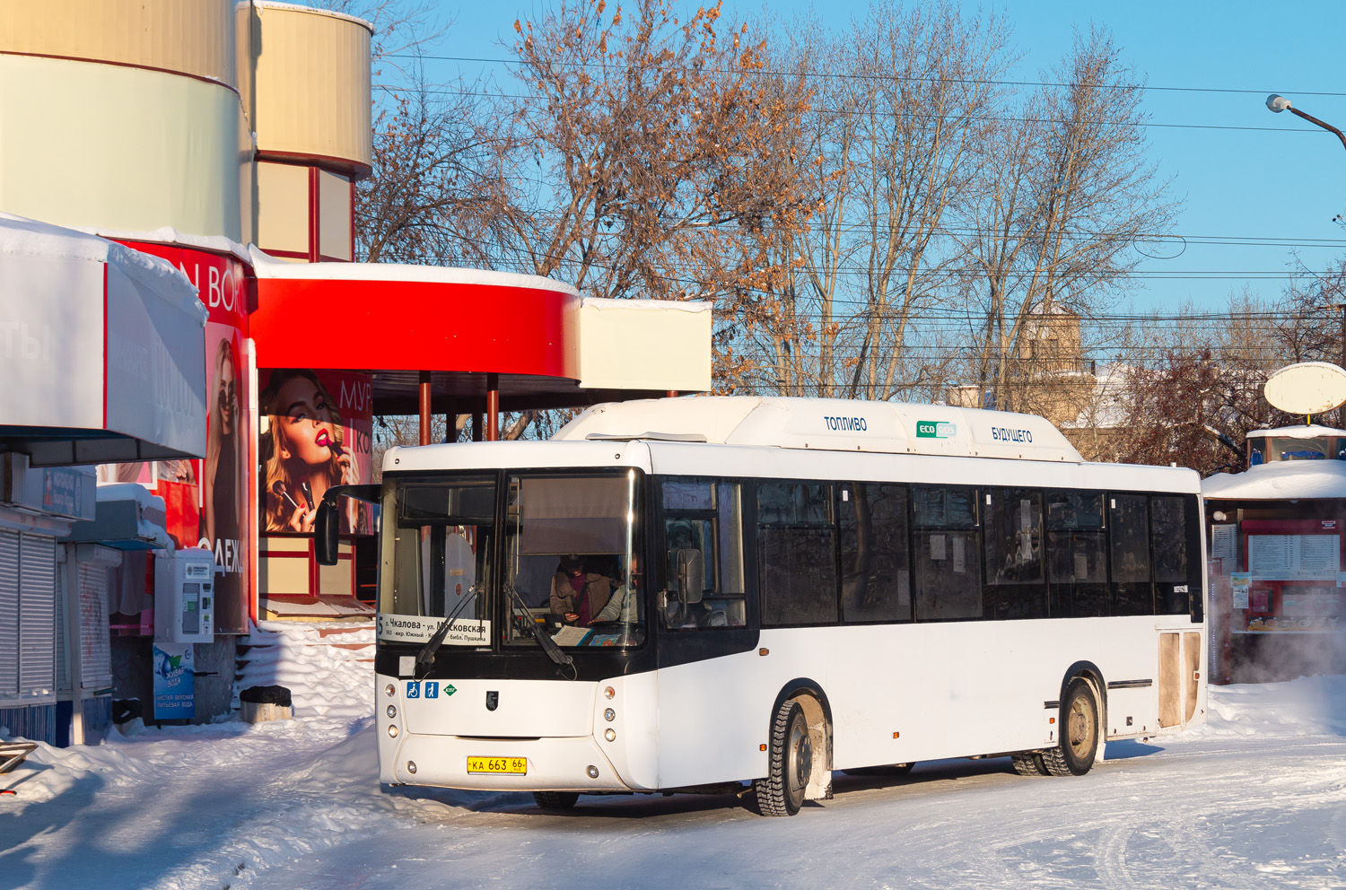 Sverdlovsk region, NefAZ-5299-30-31 Nr. КА 663 66