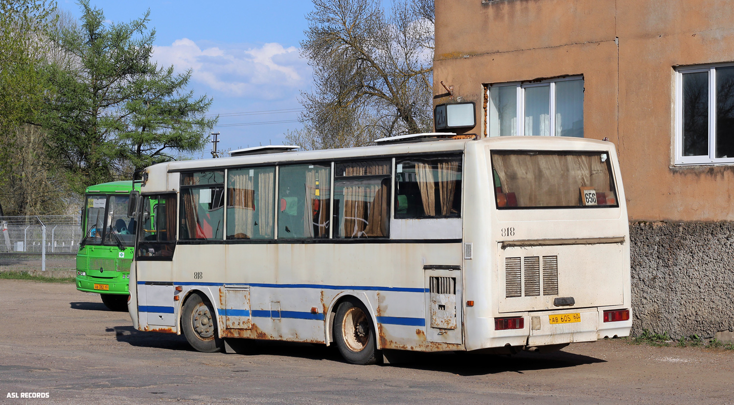 Псковская область, ПАЗ-4230-01 (2-2) (КАвЗ) № 818