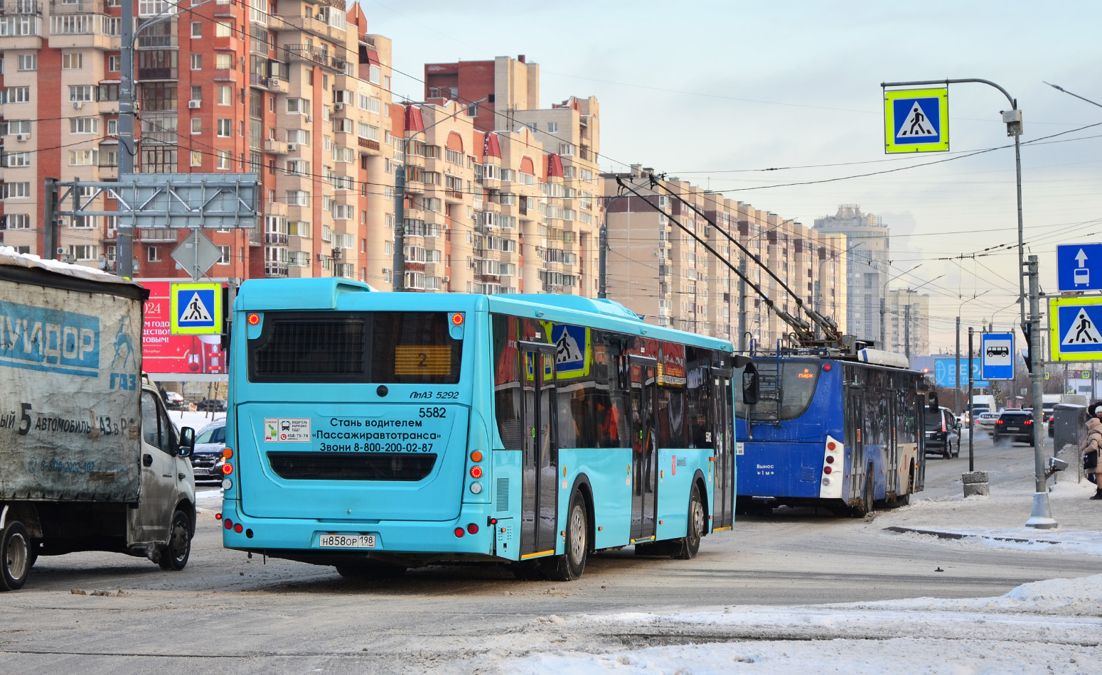 Санкт-Петербург, ЛиАЗ-5292.65 № 5582