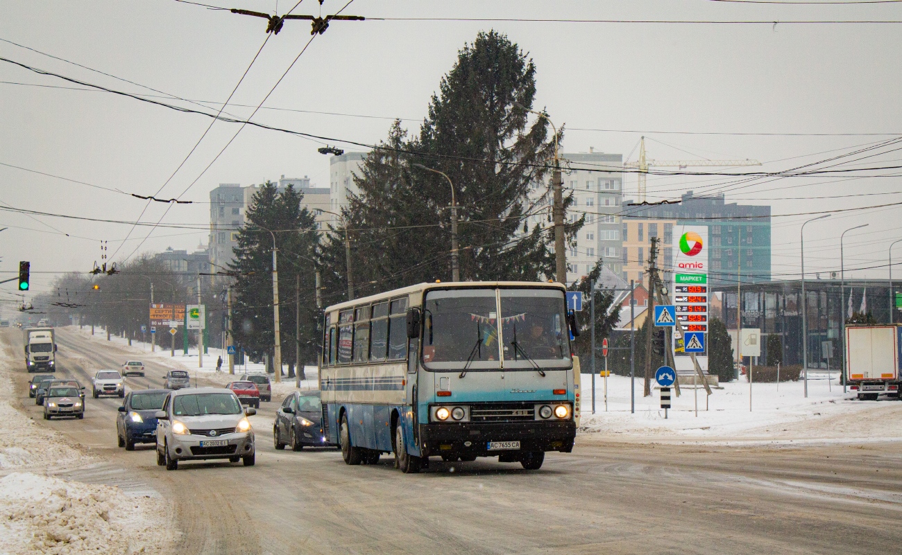 Волынская область, Ikarus 256.75 № AC 7655 CA