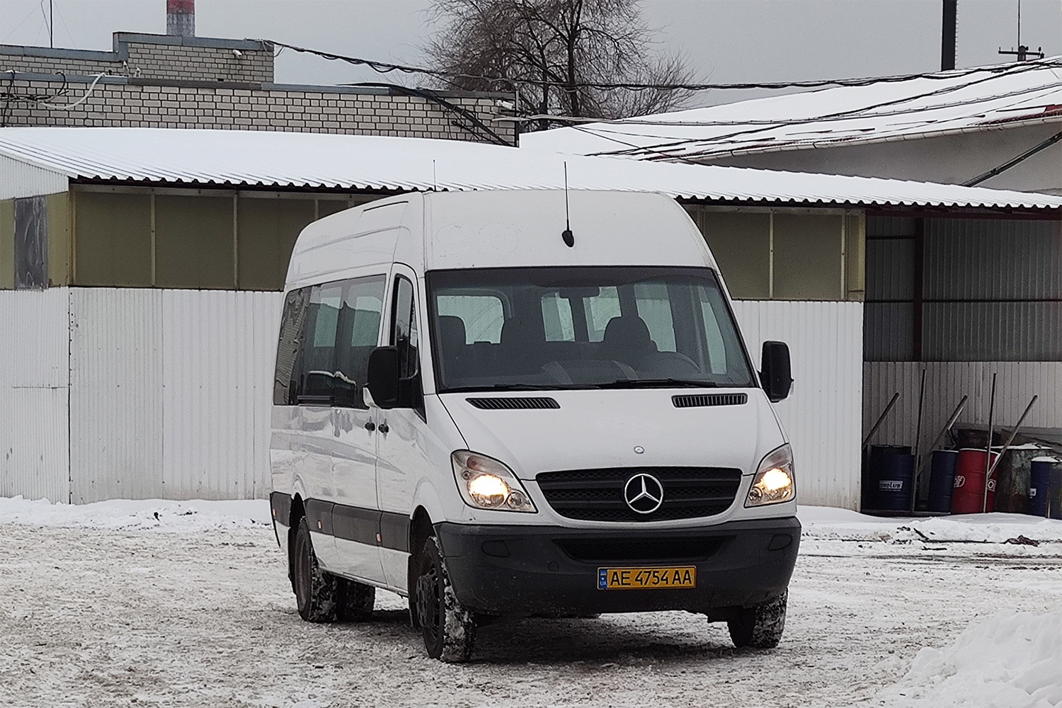 Днепропетровская область, Mercedes-Benz Sprinter W906 524 № AE 4754 AA