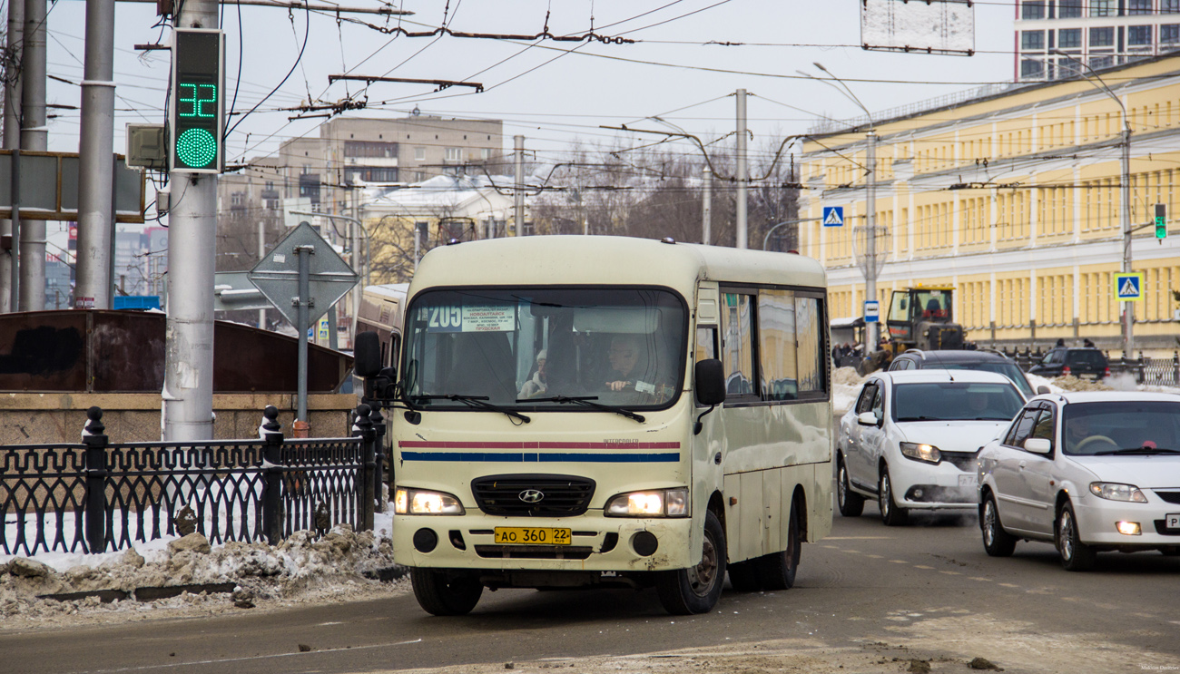 Алтайский край, Hyundai County SWB C08 (РЗГА) № АО 360 22