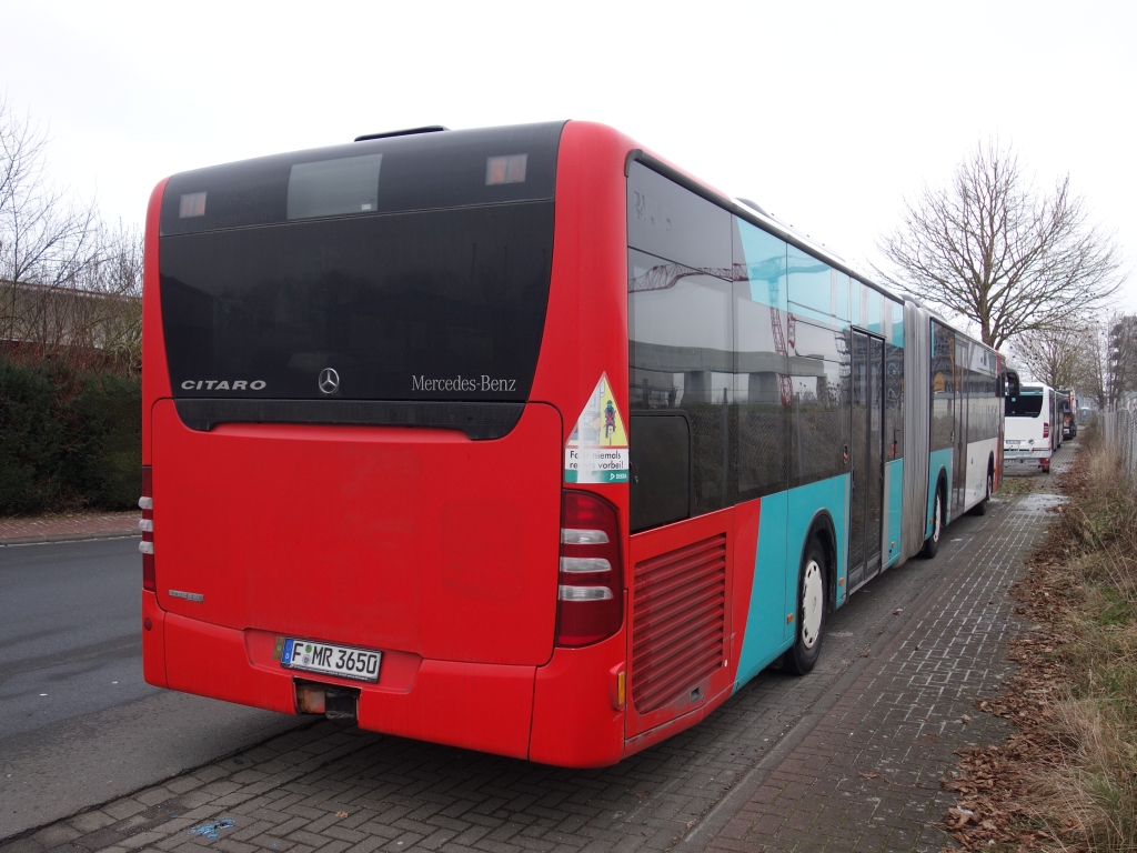 Гессен, Mercedes-Benz O530GÜ Citaro facelift GÜ № F-MR 3650