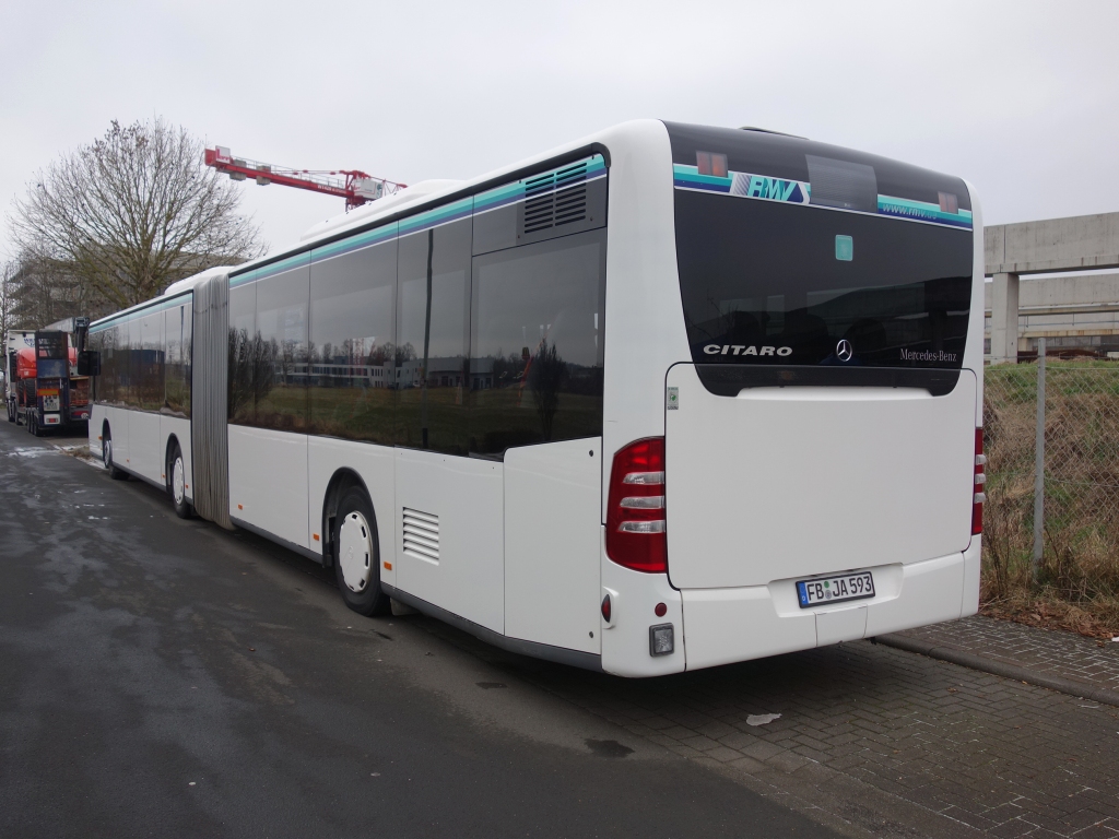 Гессен, Mercedes-Benz O530G Citaro facelift G № FB-JA 593