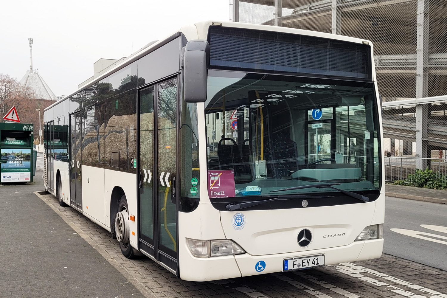 Hessen, Mercedes-Benz O530 Citaro facelift sz.: F-EY 41; Hessen — SEV · Riedbahn · Frankfurt am Main <> Mannheim · 01.01.2024 — 22.01.2024