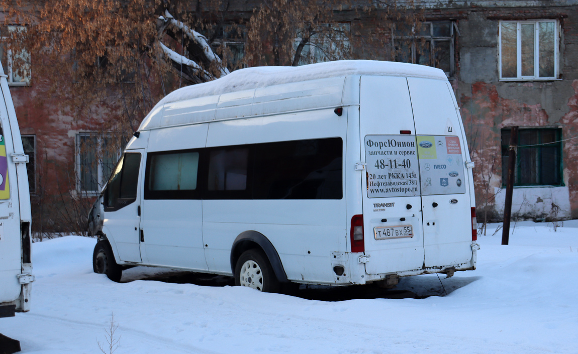 Омская область, Sollers Bus B-CF (Ford Transit) № Т 487 ВХ 55