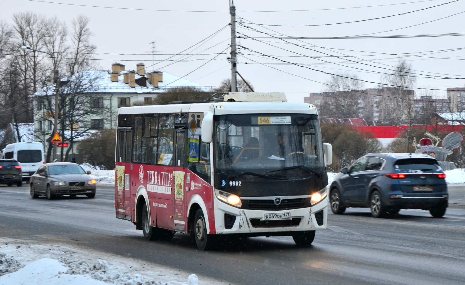 Санкт-Петербург, ПАЗ-320435-04 "Vector Next" № 9982