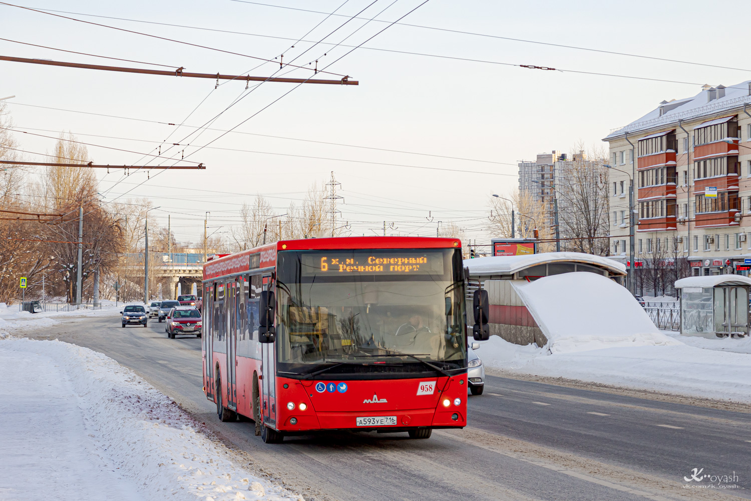 Татарстан, МАЗ-203.069 № 958