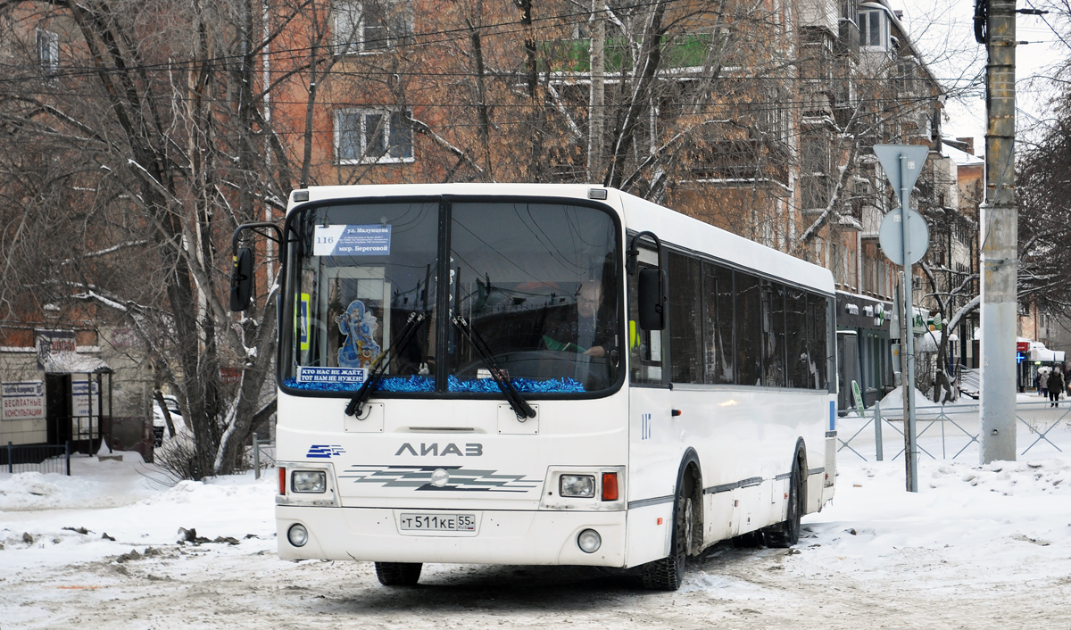 Omsk region, LiAZ-5256.60 Nr. 117