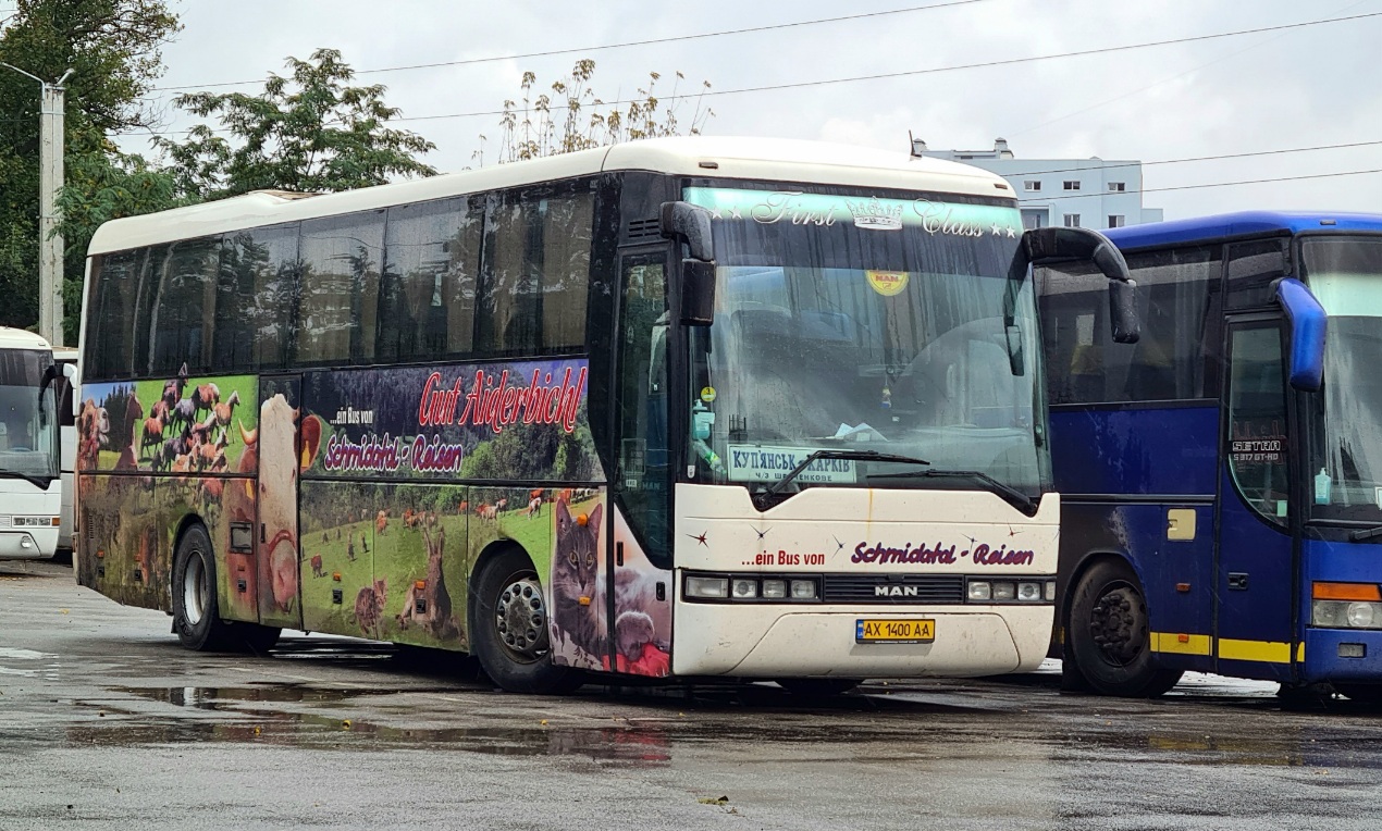 Харьковская область, MAN A13 Lion's Coach RH413 № AX 1400 AA