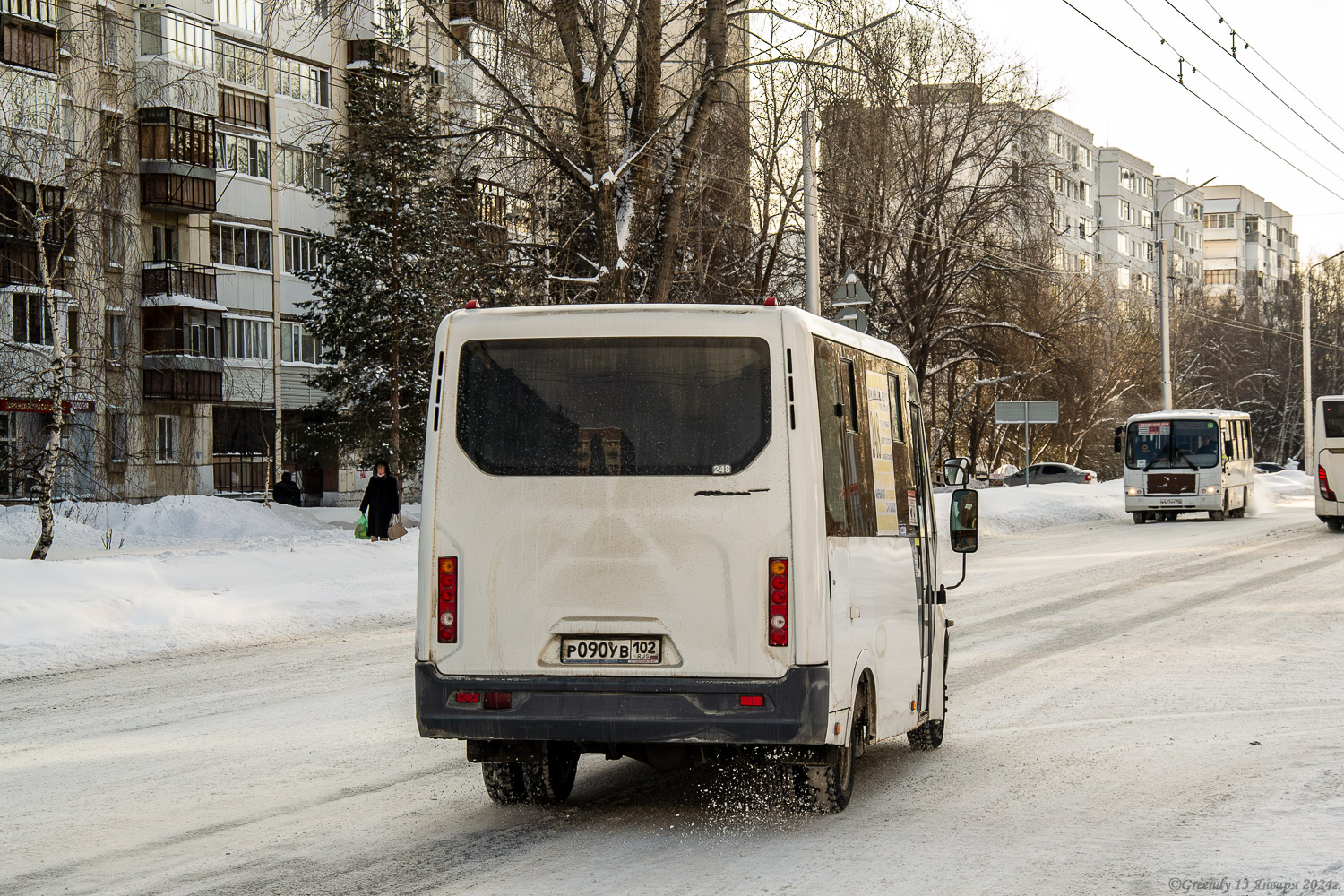 Башкортостан, ГАЗ-A63R42 Next № Р 090 УВ 102