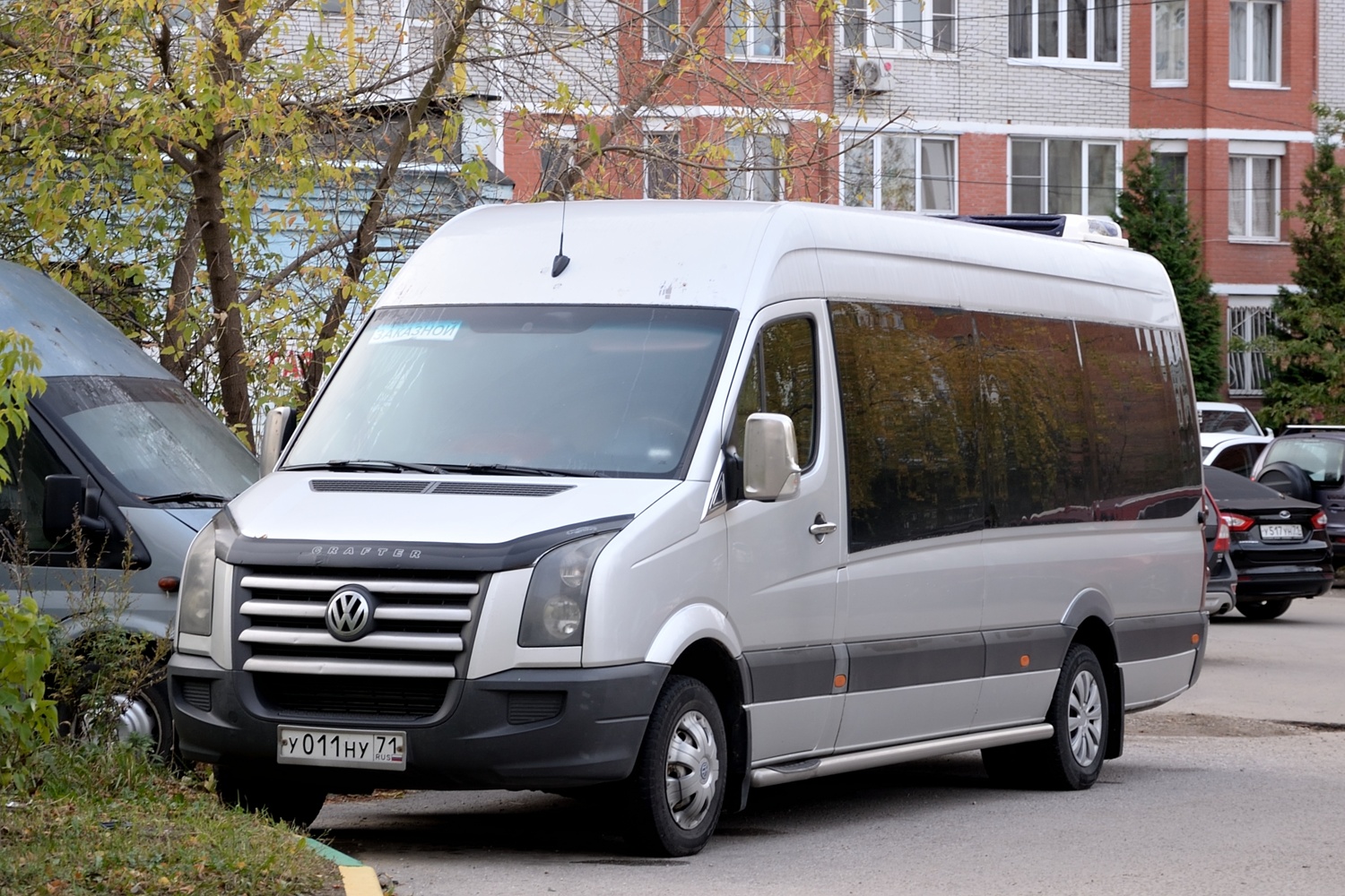 Тульская область, Volkswagen Crafter № У 011 НУ 71