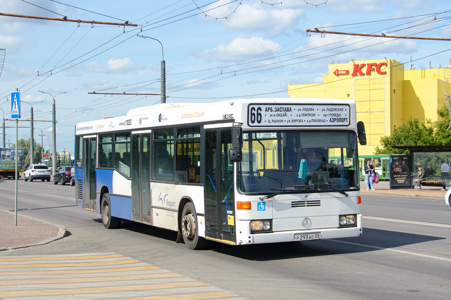 Пензенская область, Mercedes-Benz O405N2 № Р 293 АС 58