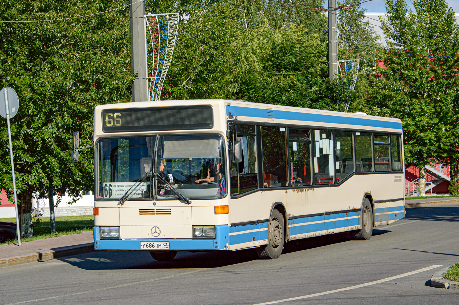 Penza region, Mercedes-Benz O405N2 № У 686 НМ 33