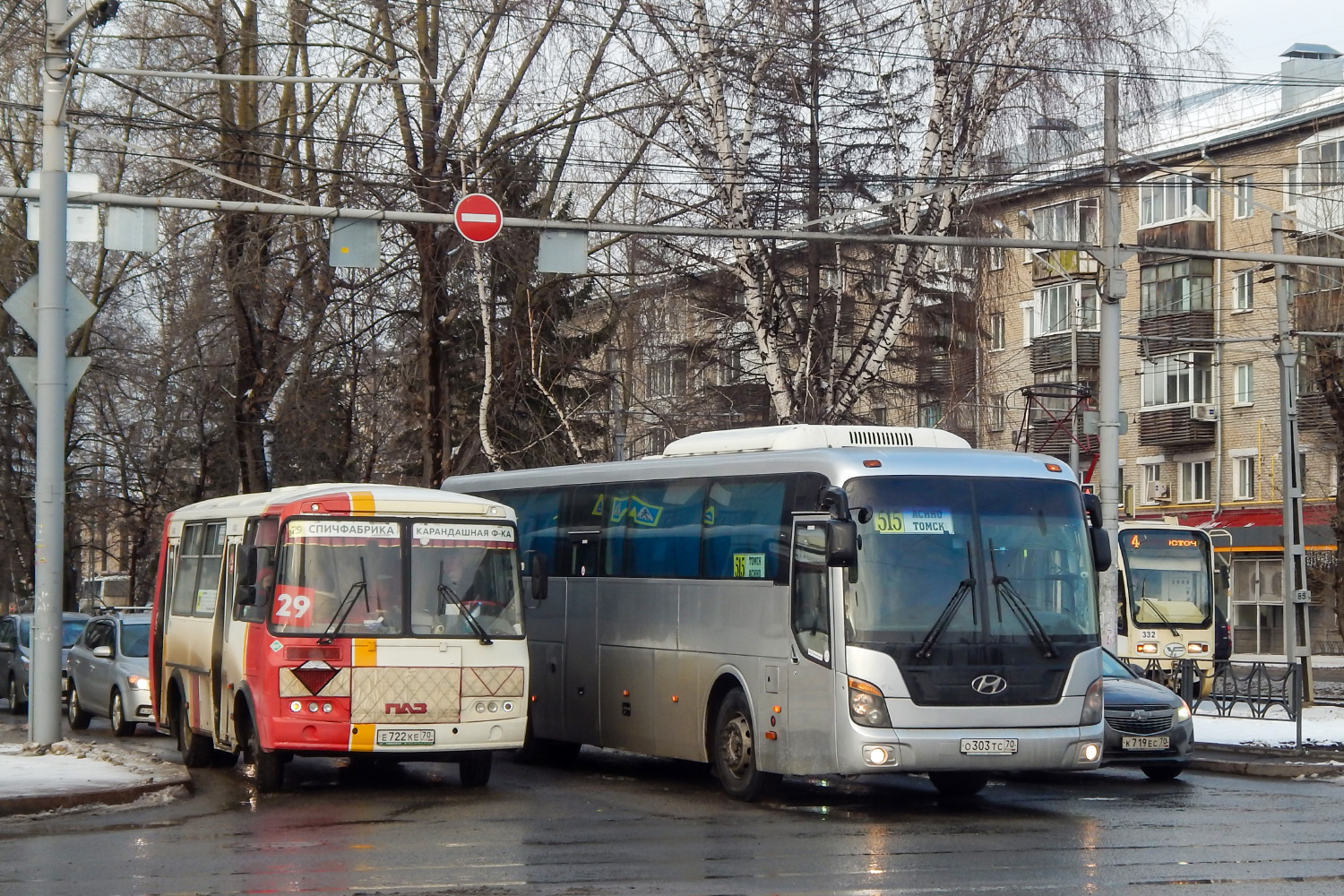 Томская область, ПАЗ-32054 № Е 722 КЕ 70