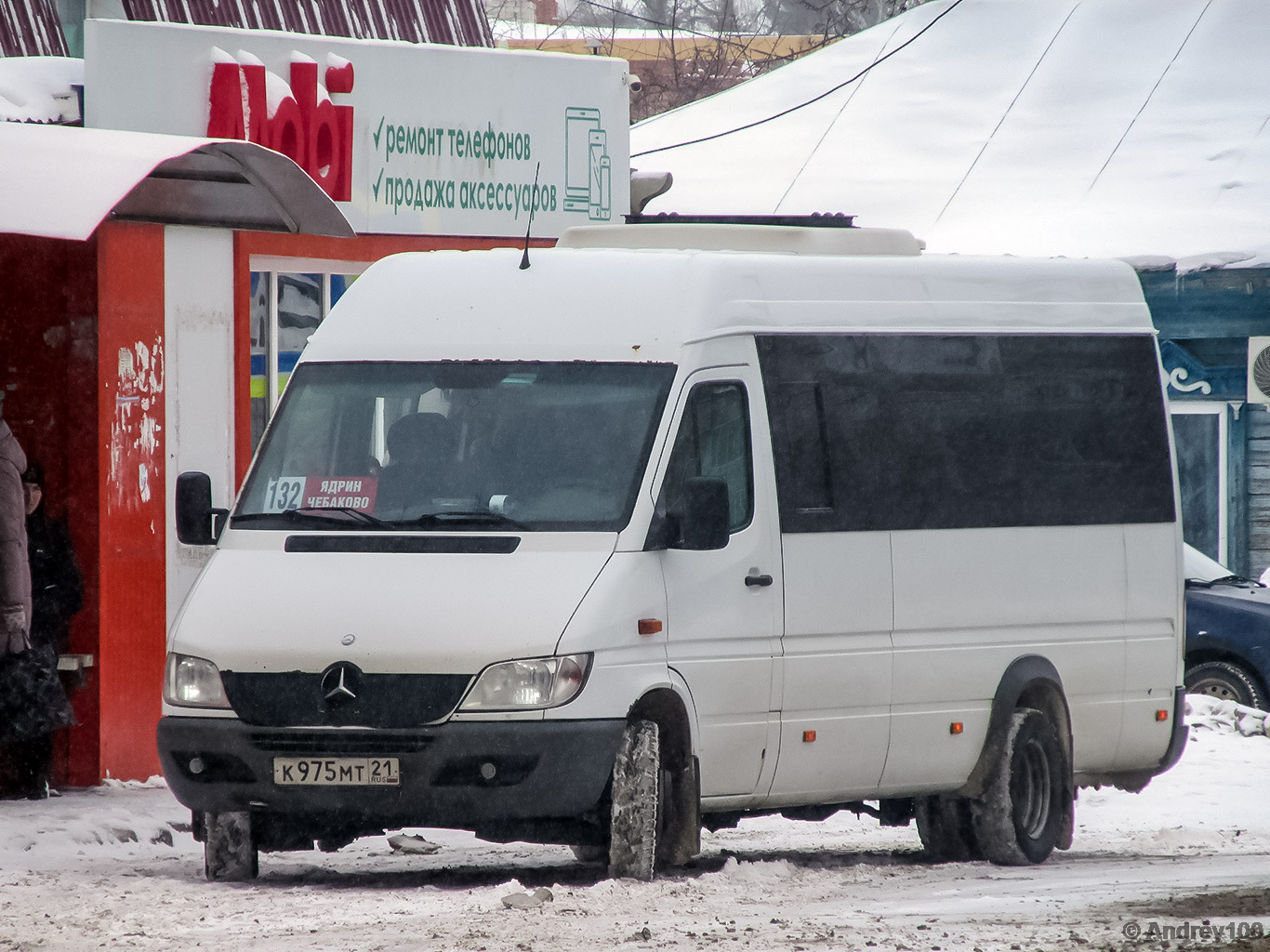 Чувашия, Луидор-223237 (MB Sprinter Classic) № К 975 МТ 21