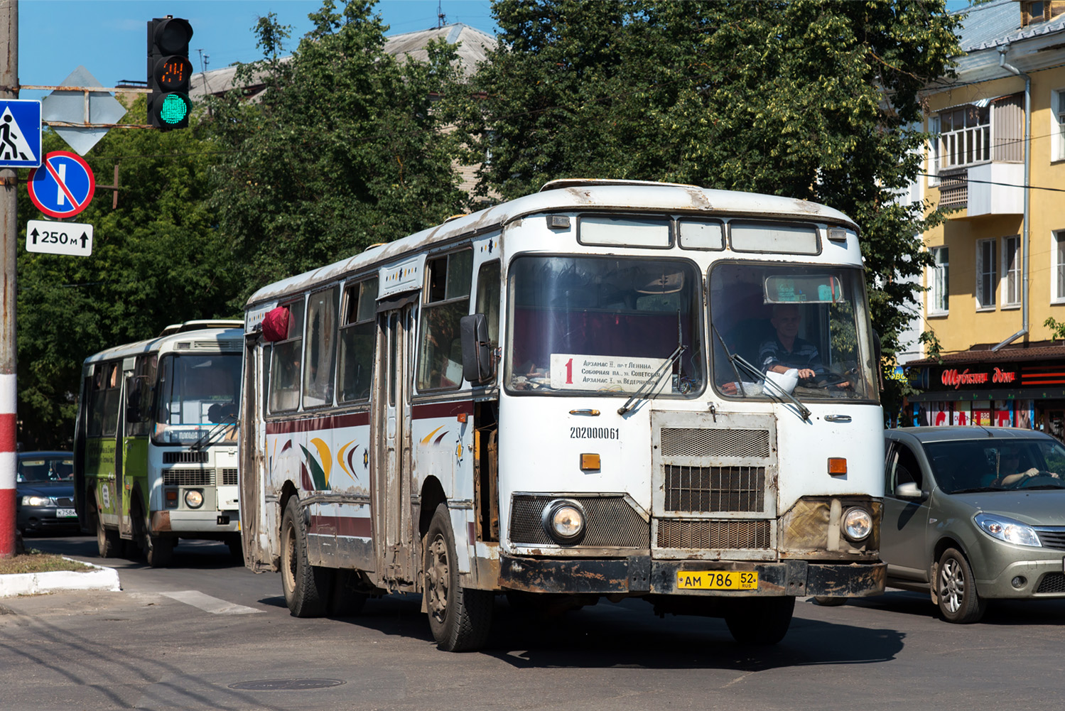 Нижегородская область, ЛиАЗ-677М (БАРЗ) № АМ 786 52