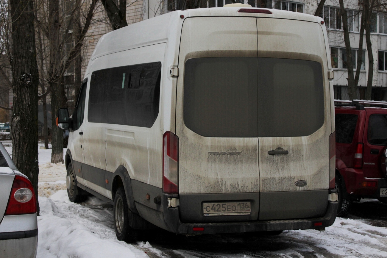 Воронежская область, Ford Transit FBD [RUS] (Z6F.ESG.) № С 425 ЕО 136