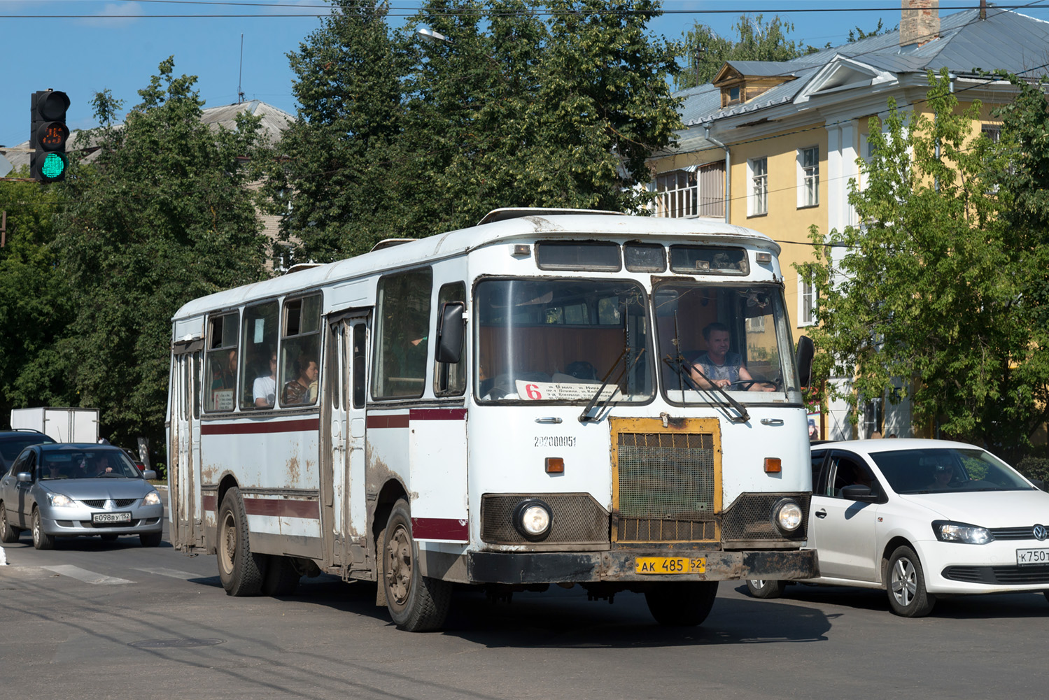 Нижегородская область, ЛиАЗ-677М (БАРЗ) № АК 485 52