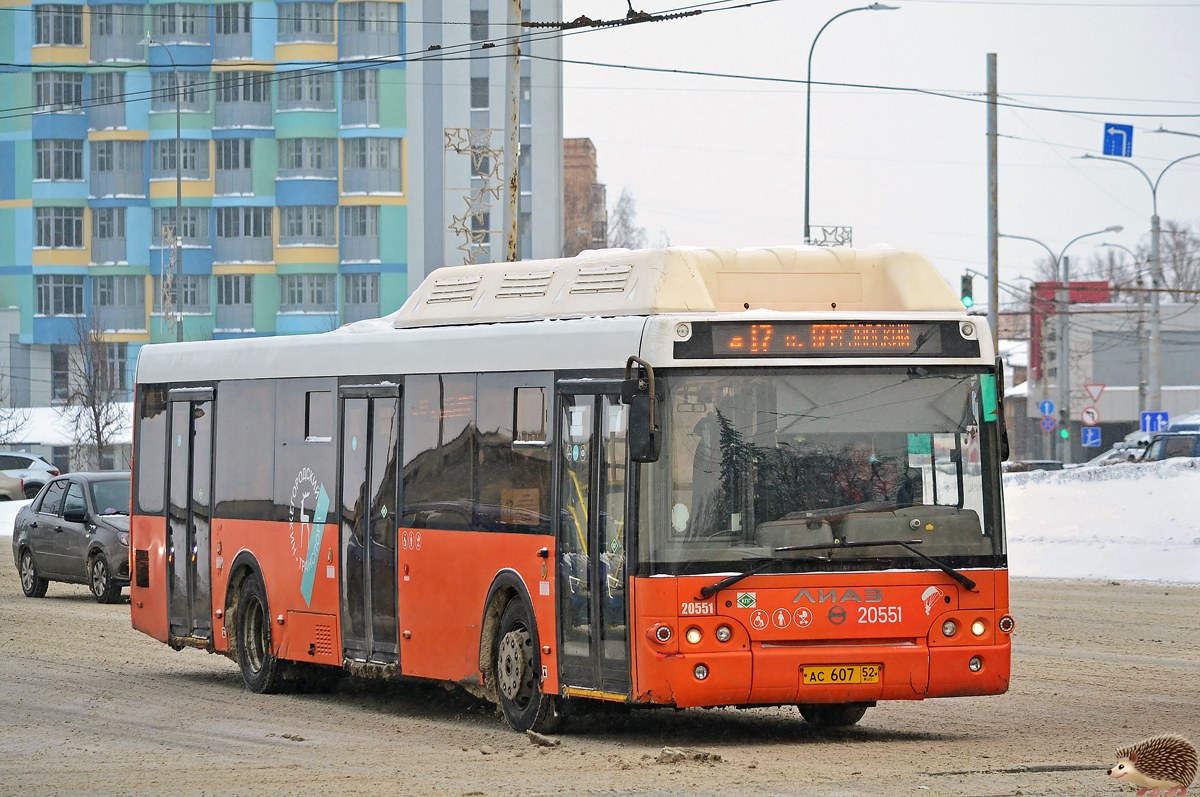 Нижегородская область, ЛиАЗ-5292.67 (CNG) № 20551