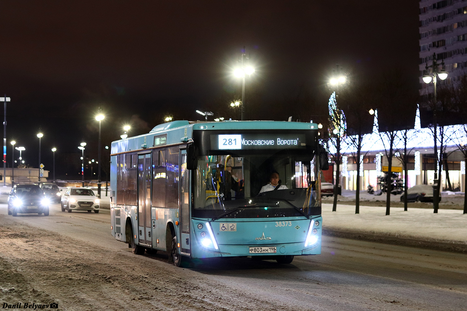 Санкт-Петербург, МАЗ-206.947 № 38373