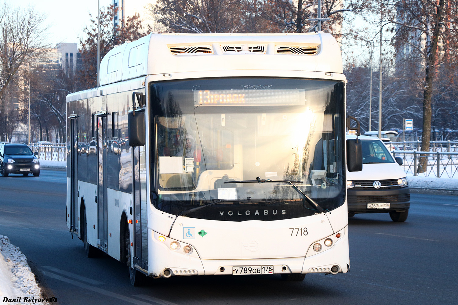 Санкт-Петербург, Volgabus-5270.G2 (CNG) № 7718