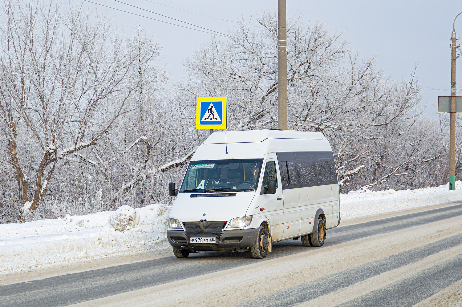 Пензенская область, Луидор-2232DP (MB Sprinter Classic) № Р 978 РТ 58