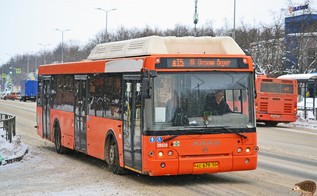 Nizhegorodskaya region, LiAZ-5292.67 (CNG) № 20529