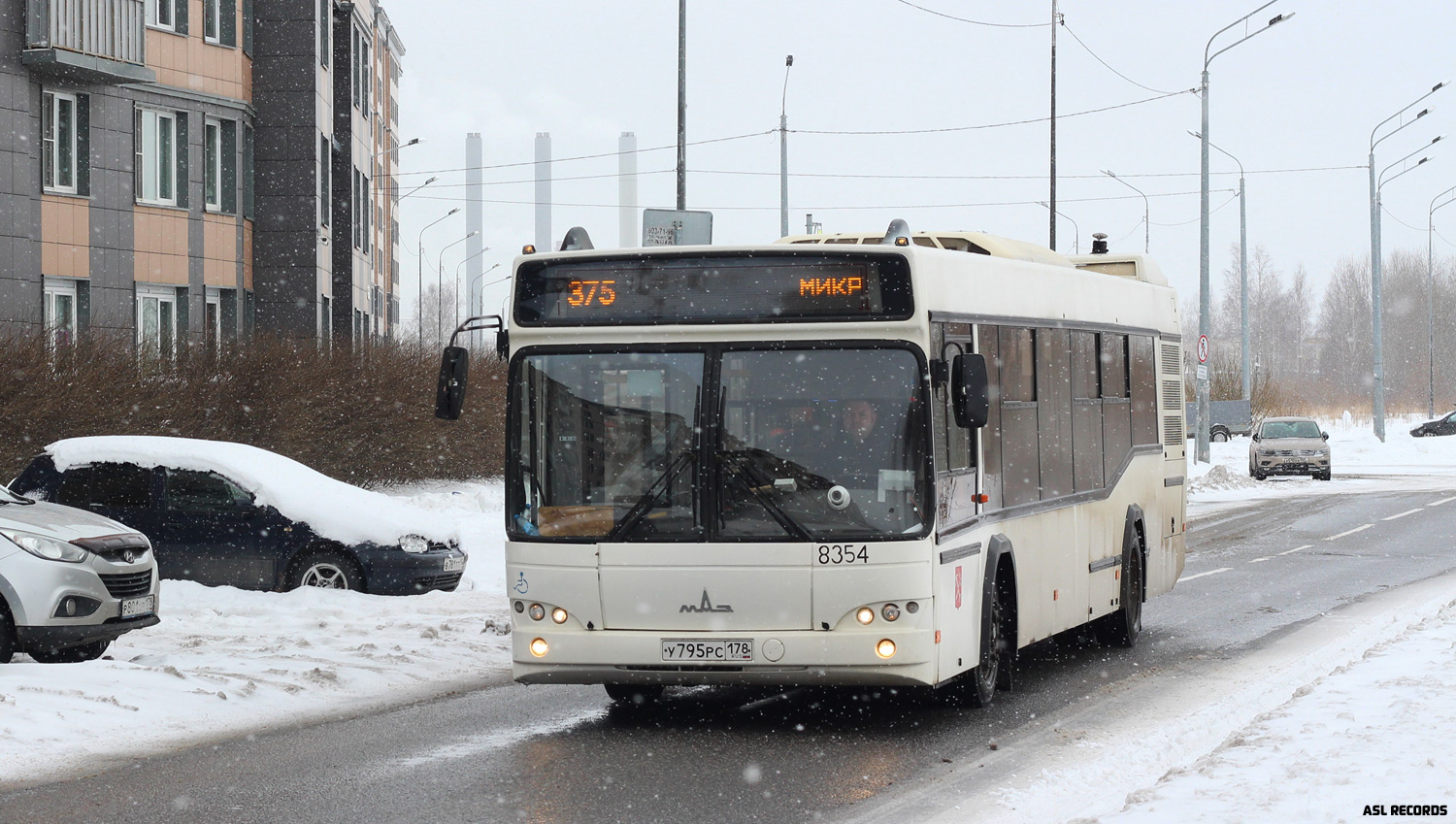 Санкт-Петербург, МАЗ-103.486 № 8354