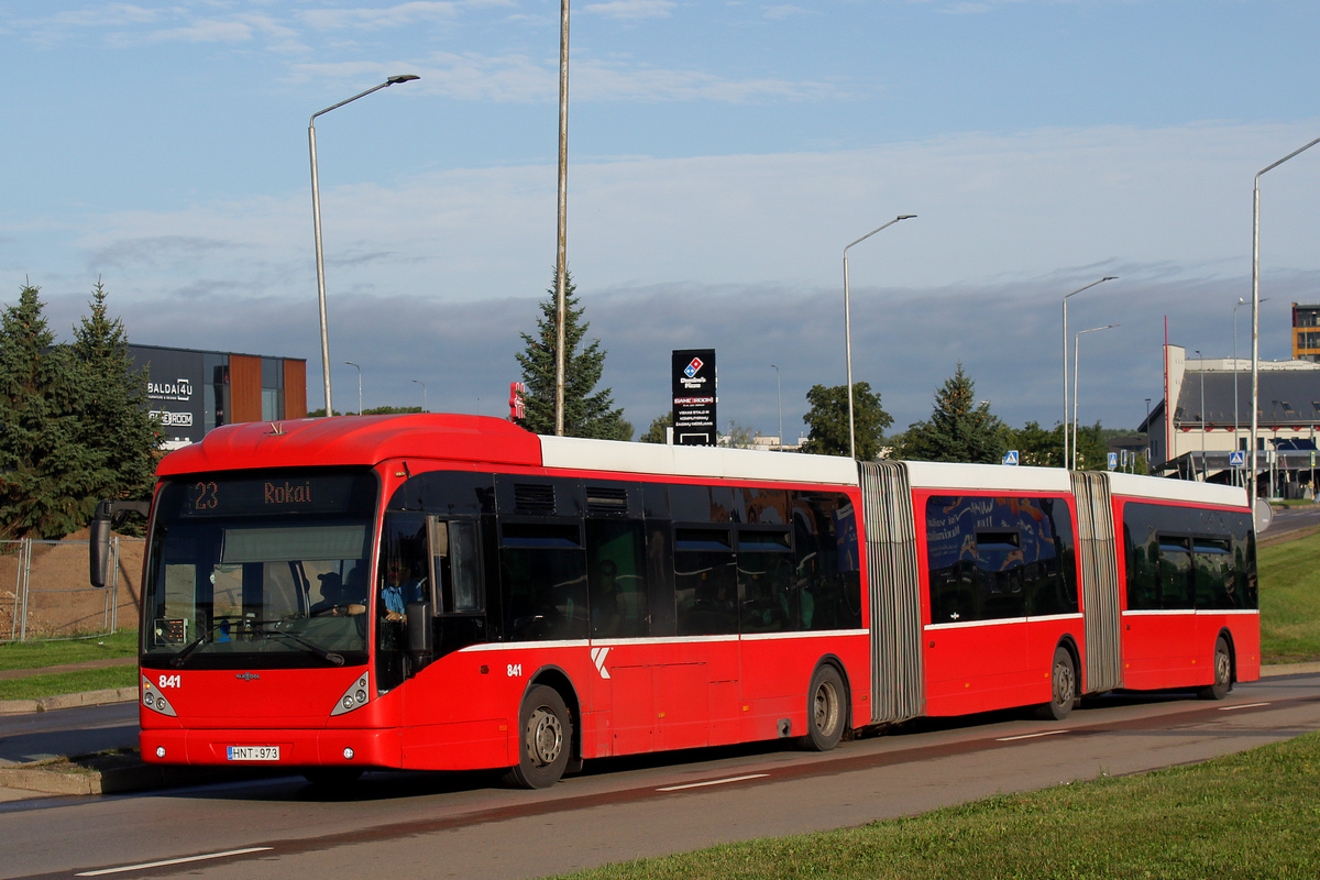 Литва, Van Hool New AGG300 № 841